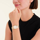 Rosefield Gaia ladies bracelet watch gold 30mm (British brand)