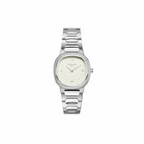 Rosefield Gaia ladies watch silver dial steel bracelet 30mm, UK version