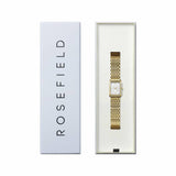 Rosefield Heirloom ladies watch gold bracelet, UK version