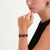 Rosefield Heirloom watch burgundy leather strap 30mm (British brand)