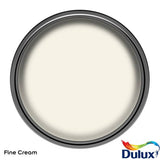 Dulux Walls and Ceilings Matt Paint Fine Cream 2.5L (British brand)