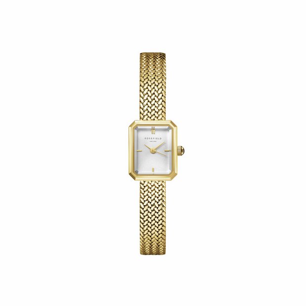 Rosefield Mini Octagon ladies bracelet watch, UK version