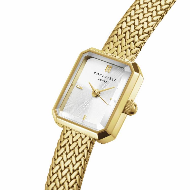 Rosefield Mini Octagon ladies bracelet watch, UK version