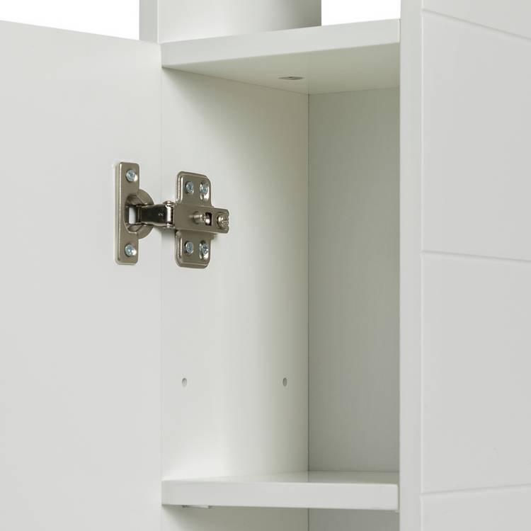 Habitat Tongue & Groove bathroom cupboard with toilet roll holder, UK version
