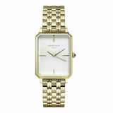 Argos Rosefield Octagon Ladies Gold Colour Steel Bracelet Watch- Buy online at McGrocer