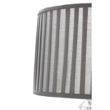 Argos Home Kilmore grey floor lamp with pleated shade, imported from the UK