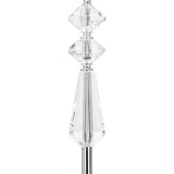Argos Home Kilmore grey floor lamp with pleated shade, imported from the UK