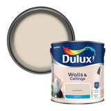 Argos Dulux Walls & Ceilings Matt Paint Natural Hessian - 2.5L- Buy online at McGrocer