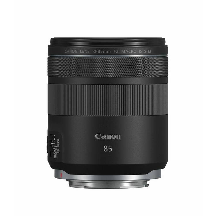 Canon RF 85mm f/2 Macro IS STM lens, UK version