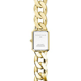 Rosefield Studio Octagon XS gold ladies bracelet watch, imported from the UK