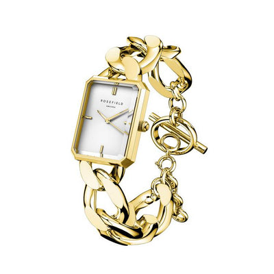 Argos Rosefield Studio Octagon XS Ladies Gold Bracelet Quartz Watch- Buy online at McGrocer