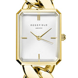 Rosefield Studio Octagon XS ladies watch with gold bracelet (British brand)