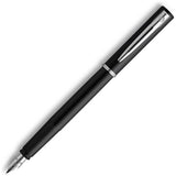 Waterman Graduate black lacquer fountain pen fine nib, imported from the UK