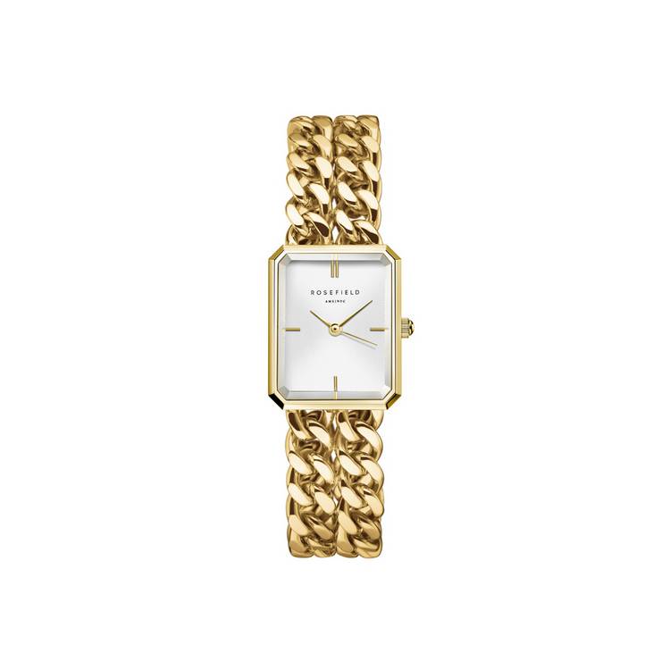 Rosefield ladies watch gold steel bracelet 24mm (British brand)