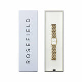 Rosefield ladies watch gold steel bracelet 24mm (British brand)