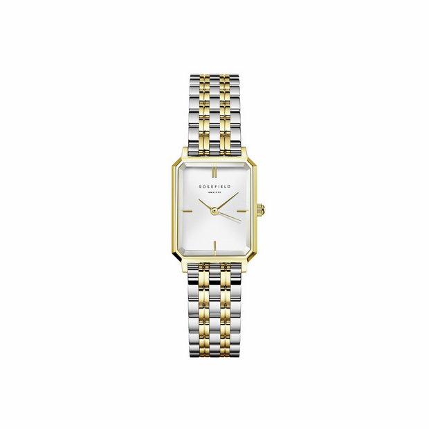 Rosefield Octagon XS duotone ladies watch - British product