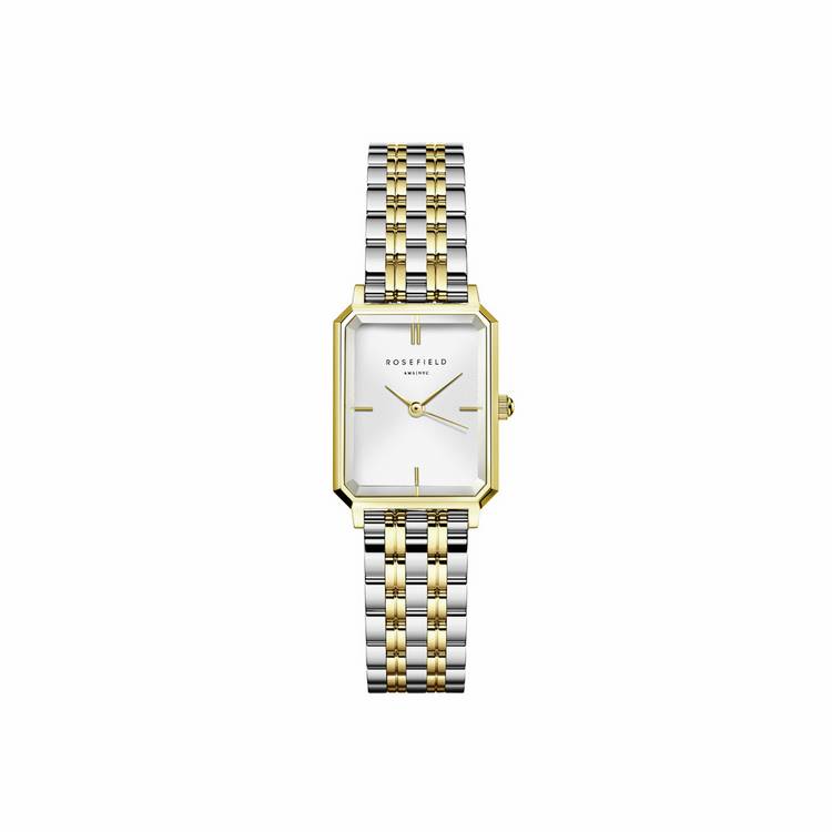 Rosefield Octagon XS duotone ladies watch - British product