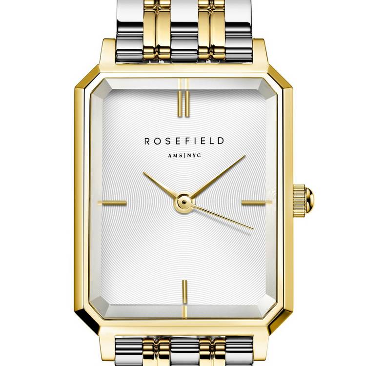 Rosefield Octagon XS duotone ladies watch - British product
