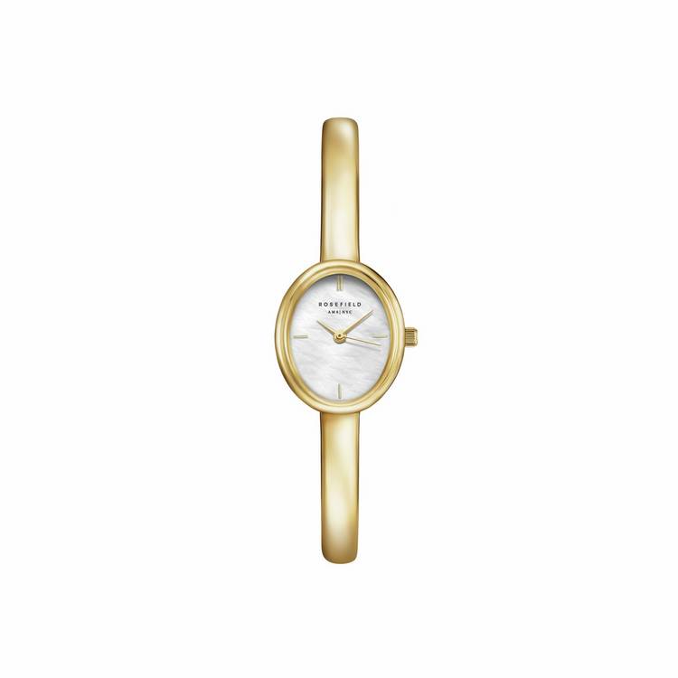 Rosefield Studio Bangle gold ladies watch, imported from the UK