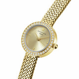 Rosefield Mini Ladies gold bracelet watch 20mm, UK version