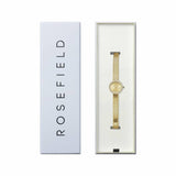 Rosefield Mini Ladies gold bracelet watch 20mm, UK version