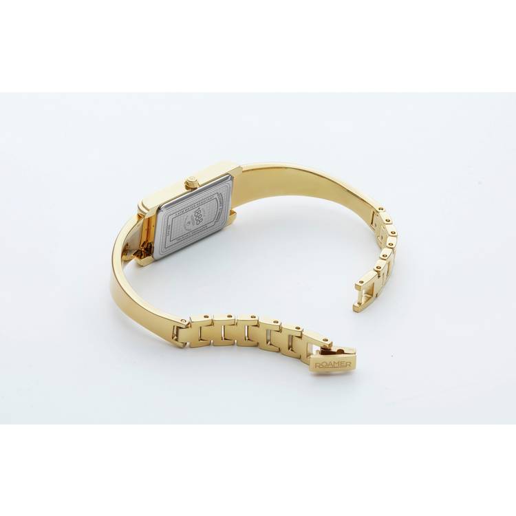 Roamer gold ladies bangle watch 30mm (British brand)