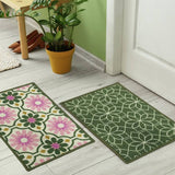 Argos Mighty Mats Washable Geo Tile Twin Pack Doormat - 40x57cm- Buy online at McGrocer