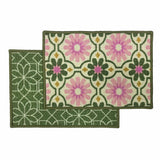 Mighty Mats Geo Tile twin pack doormat 40x57cm - British product