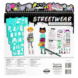 Fashion Angels streetwear design sketch portfolio, imported from the UK