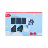 Chad Valley space scratch art set - British product