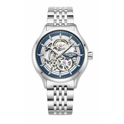 Argos Roamer Competence Skeleton Men's Steel Bracelet Watch- Buy online at McGrocer