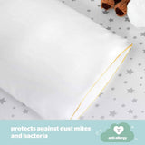 Silentnight breathable cot pillow 60x40cm (British brand)