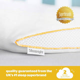 Silentnight breathable cot pillow 60x40cm (British brand)
