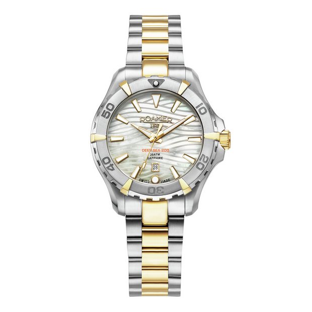 Roamer Deep Sea ladies duotone watch 34mm - British product