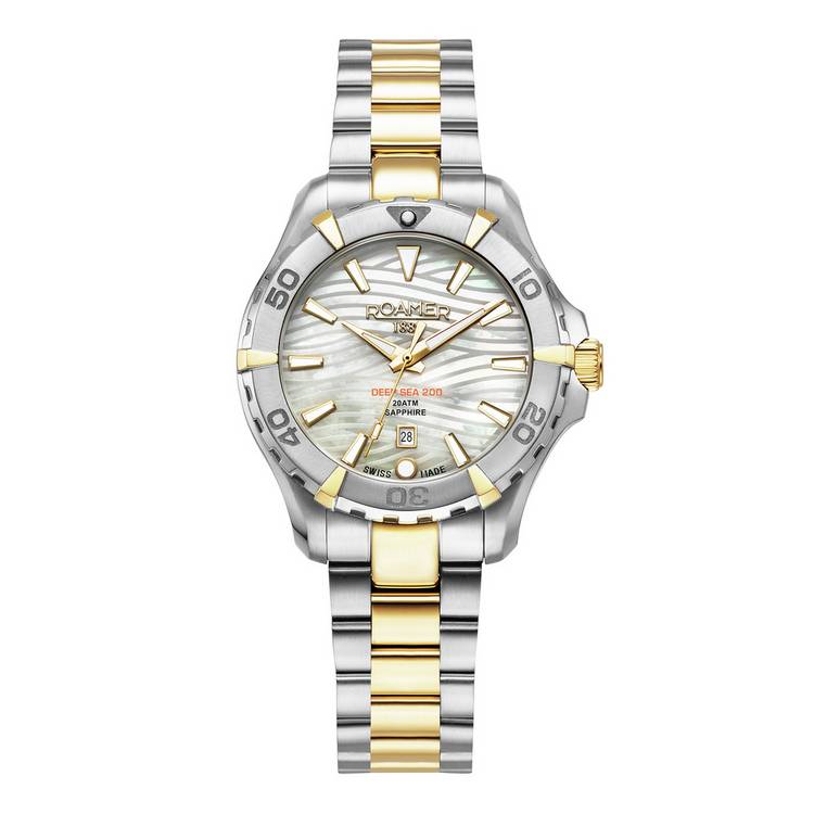 Roamer Deep Sea ladies duotone watch 34mm - British product