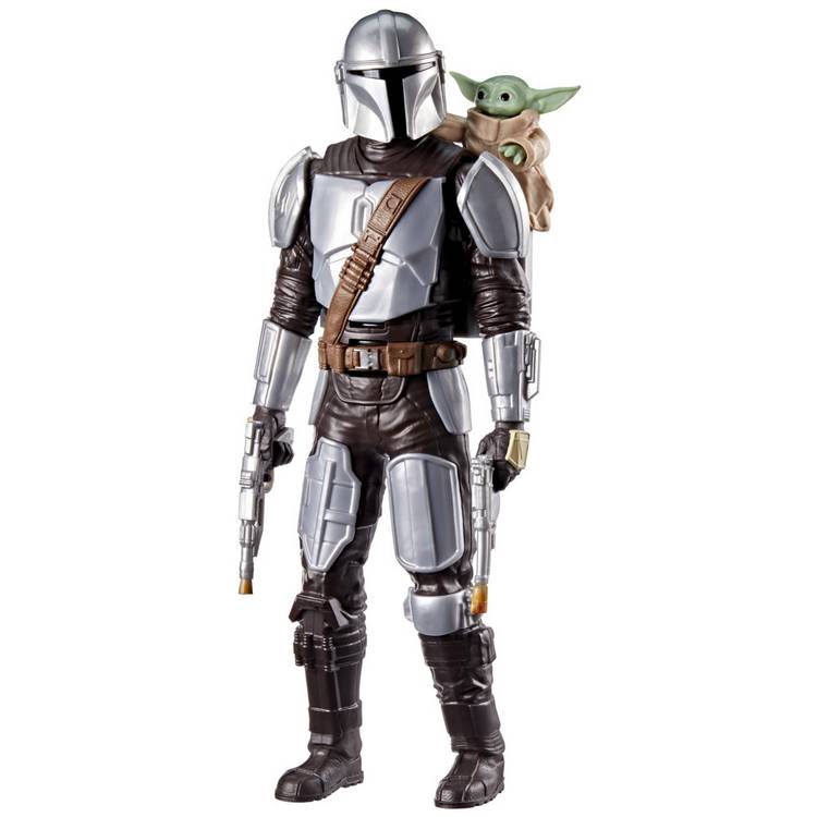 Star Wars Mandalorian & Grogu Bounty Blaster action figure 28 cm (British brand)