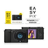 Easypix digital bridge camera 64MP black, UK version