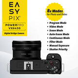 Easypix digital bridge camera 64MP black, UK version