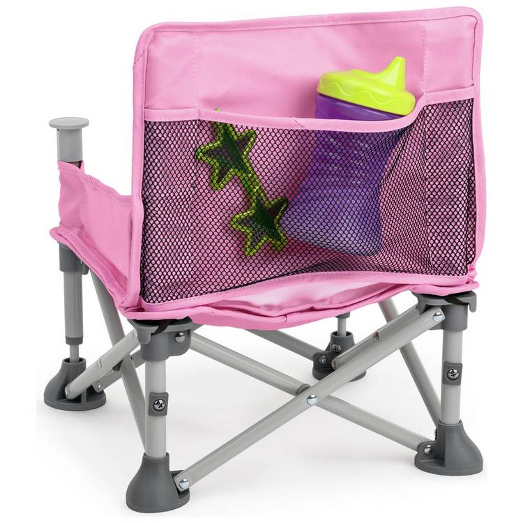 Bright Starts Pop N Sit pink booster seat, UK version