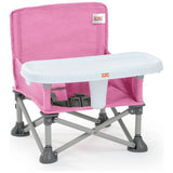 Bright Starts Pop N Sit pink booster seat, UK version