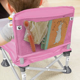 Bright Starts Pop N Sit pink booster seat, UK version