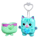 Nanomals blue kitty interactive pet playset - British product