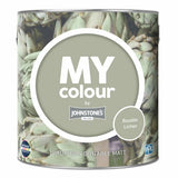 Johnstone's durable matt paint Boulder Lichen 2.5L, UK version