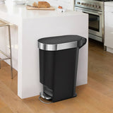 Simplehuman pedal bin black 40L (British brand)