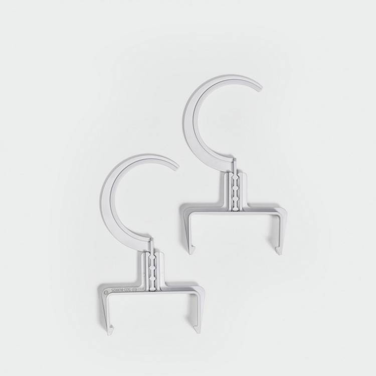 SpeedComfort cast iron radiator fan extension set white, UK version