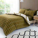 Catherine Lansfield linear curve bedding set single (British brand)