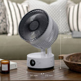 Meaco Sefte rechargeable desk fan 8 inch (British brand)