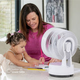 Meaco Sefte rechargeable desk fan 8 inch (British brand)