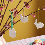 Argos Argos Home 3 Mini Hanging Ceramic Keepsakes H5.5cm- Buy online at McGrocer