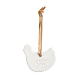 Argos Home 3 mini hanging ceramic keepsakes 5.5cm, UK version